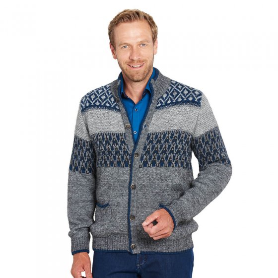 Strickjacke mit Alpaka 