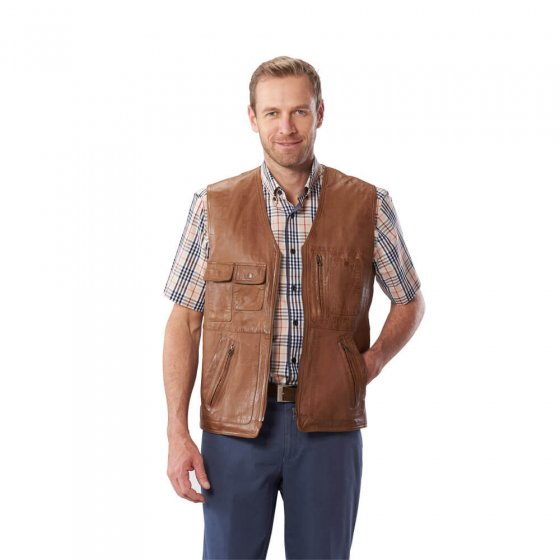 Gilet multipoches,Marron clair 50 | Marronclair