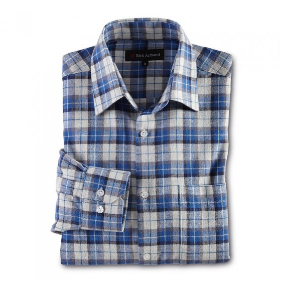 Chemise en flanelle de coton