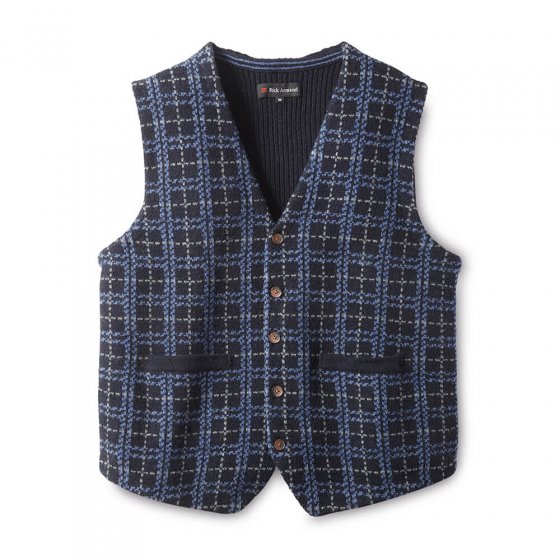 Gilet tricoté en jacquard 