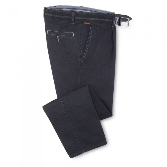 Bequeme Bundfalten-Jeans,j-bla 26 | Jeansblau