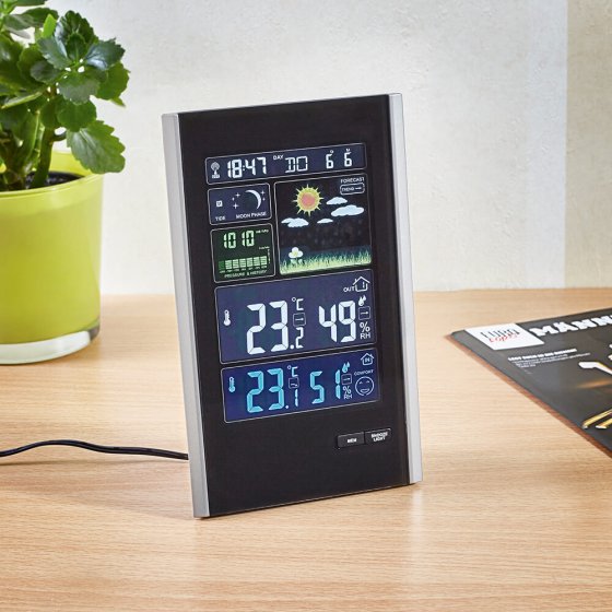 Station météo radiopilotée de luxe