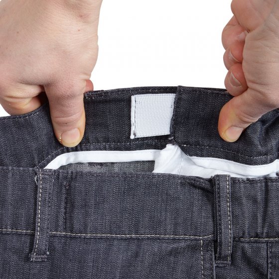 Leichte Stretchbund-Jeans,Grau 58 | Grau