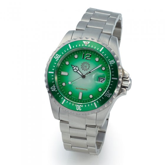 Montre de plongée  "Green Diver" 