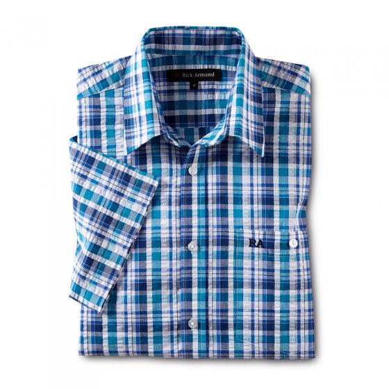 Chemise maritime en seersucker 