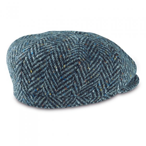 Casquette en tweed Donegal 