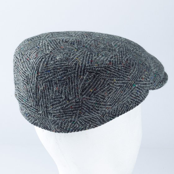 Casquette en tweed Donegal 