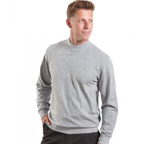 Pullover mit Stehkragen 