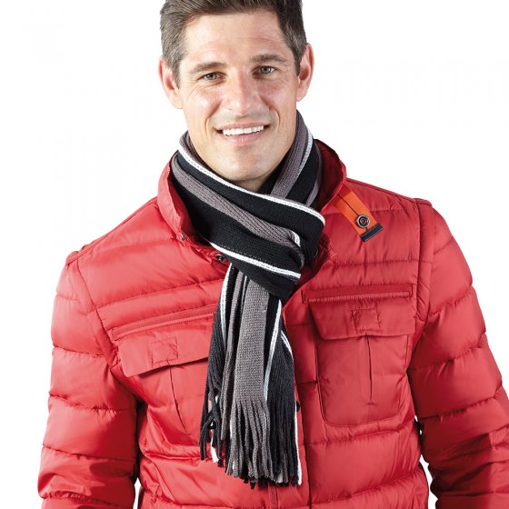 Echarpe en maille multicolore 