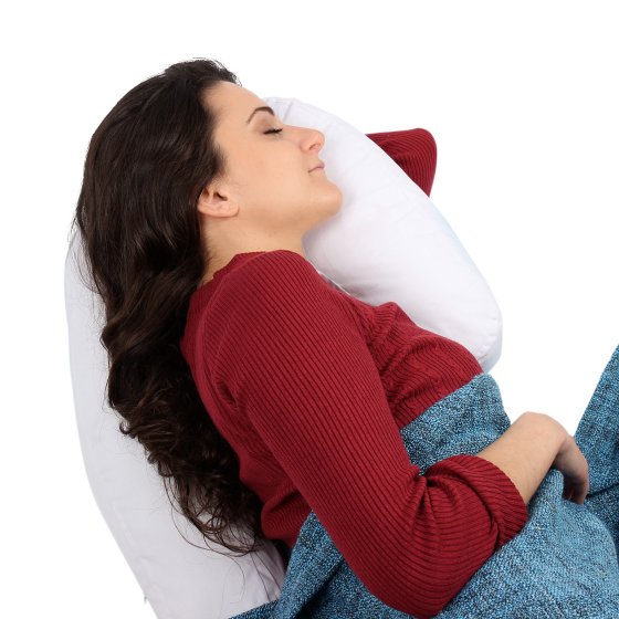 Coussin en forme de U pour dormir sur le côté 