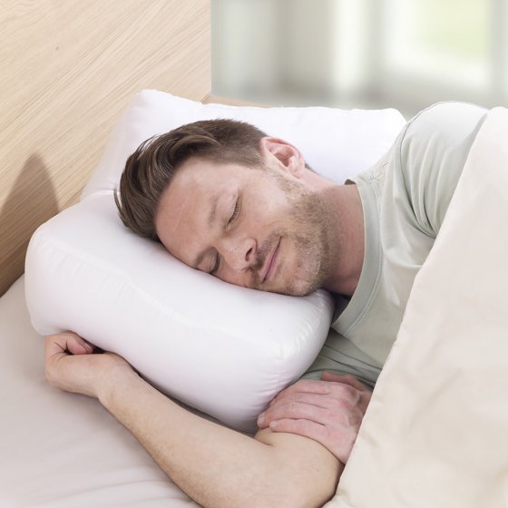 Oreiller trois zones pour dormeur latéral 