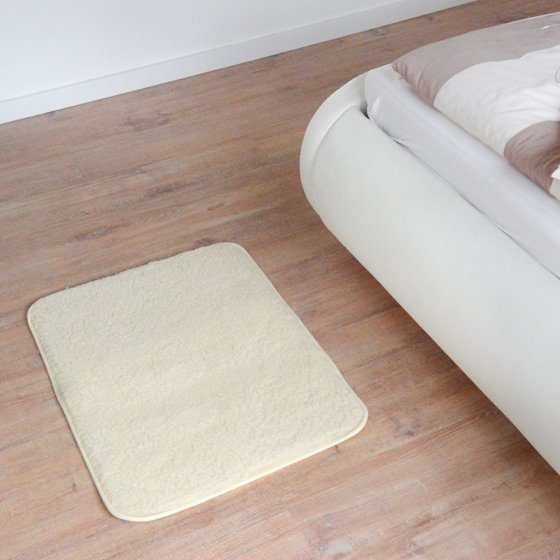 Descente de lit en laine vierge 