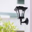 LED Solar-Laterne mir Wandhalterung - 2