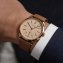 Herrenuhr rosé mit Lederband - 2