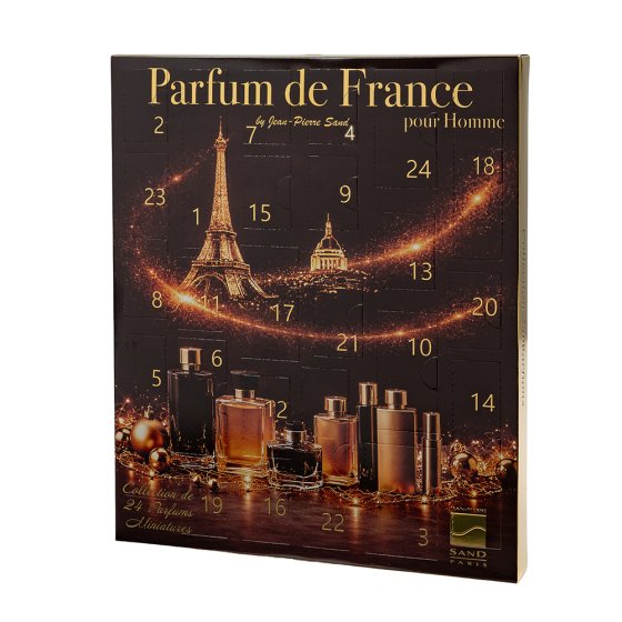 Calendrier de l'Avent d'eaux de parfum, pour homme 