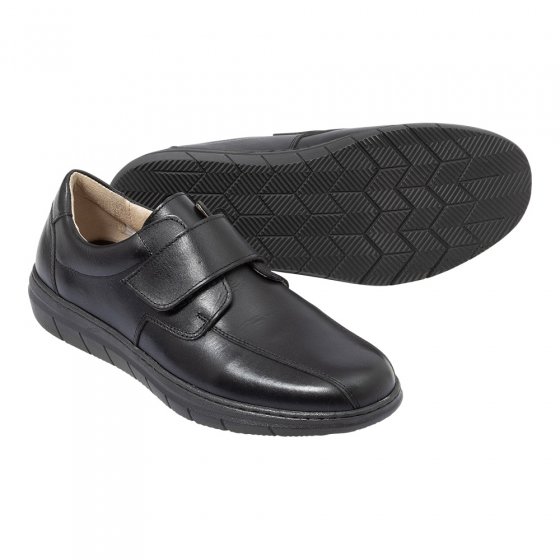 Chaussures en cuir à velcro 