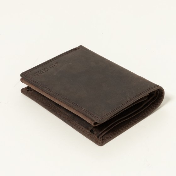 Portefeuille en cuir de vachette pour homme 