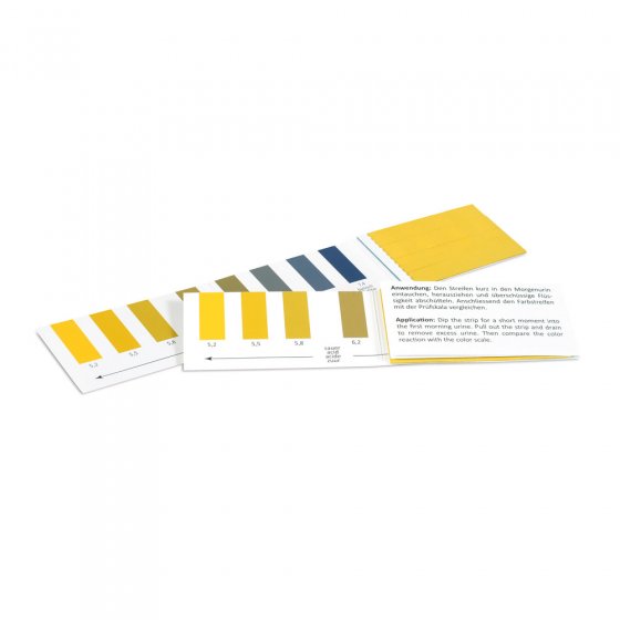 Bandelettes de test du pH urinaire - Lot de 16