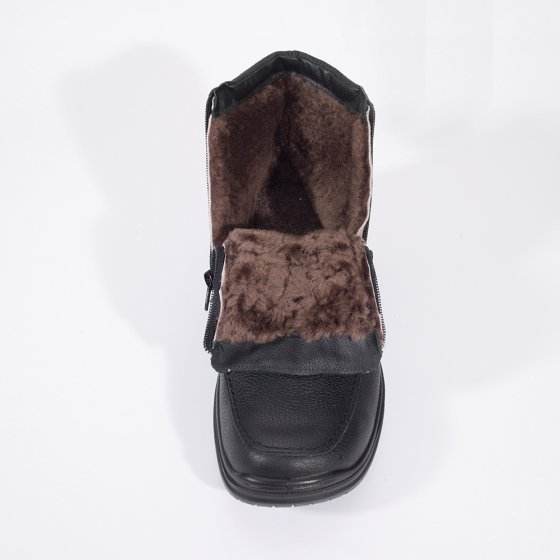 Bottines Aircomfort fourrées en peau d'agneau 