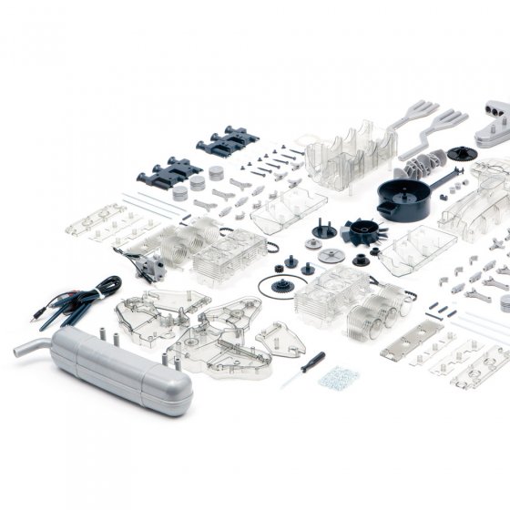 Maquette de moteur Porsche 6 cylindres à plat 