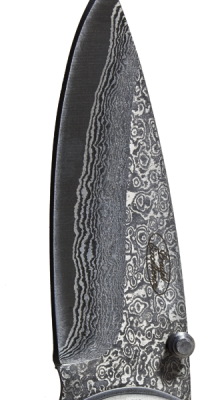 Damast Einhandmesser 