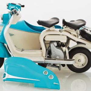 Lambretta LD 125 mit Beiwagen 