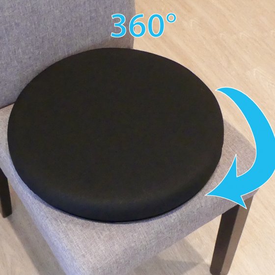 Coussin pivotant au gel 