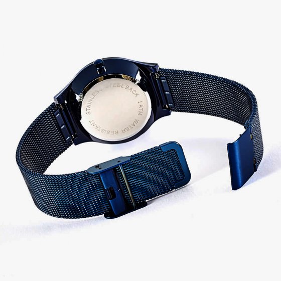 Flache Armbanduhr „Azzurro” 