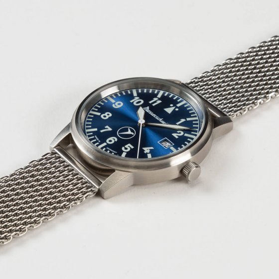 Montre homme  "Blue Messerschmitt" 