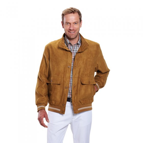 Mikroskin Blouson, camel L | Camel