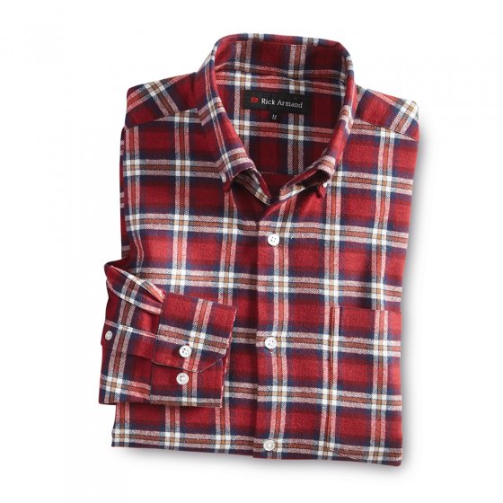 Chemise en flanelle de coton 