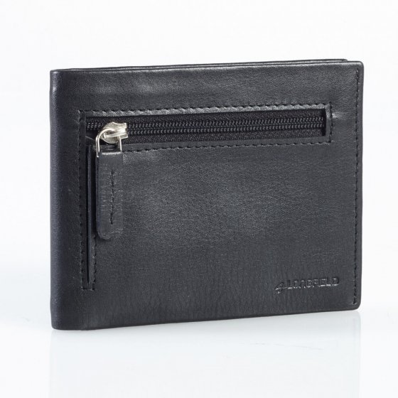 Porte-monnaie cuir  "flat wallet" 