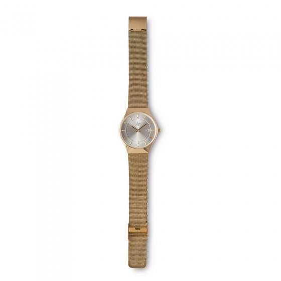 Milanaise-Armbanduhr „Gold” 