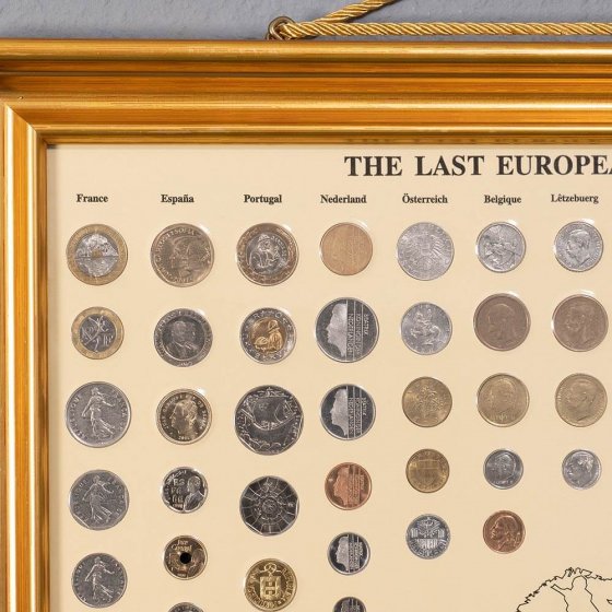 Münzsammlung „The Last European Coins“ 