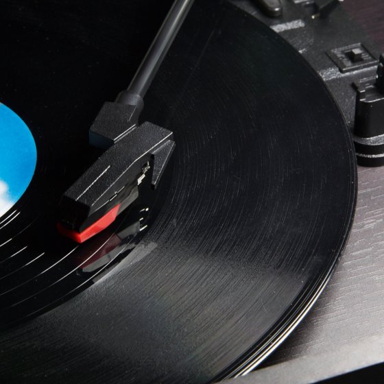 Retro-Stereoanlage mit Aufnahmefunktion