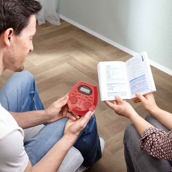 Tragbarer CD-Player mit Stereo-Lautsprechern 
