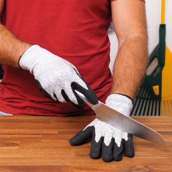 Schnittschutzhandschuhe mit Extra-Grip