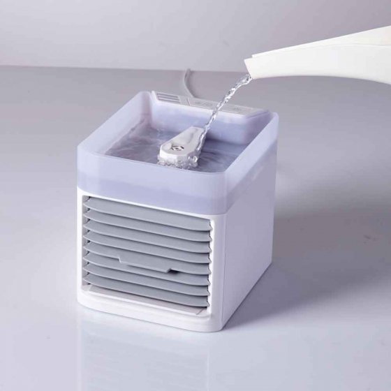 Mini climatiseur avec lumière d'ambiance 