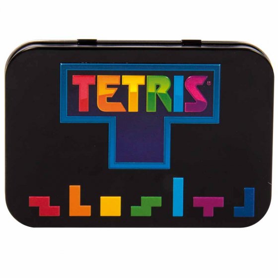 Tetris-Spielekonsole in der Dose Tetris-Spielekonsole in der Dose
