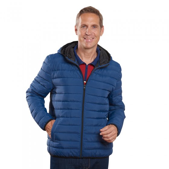 Steppjacke mit Kapuze 