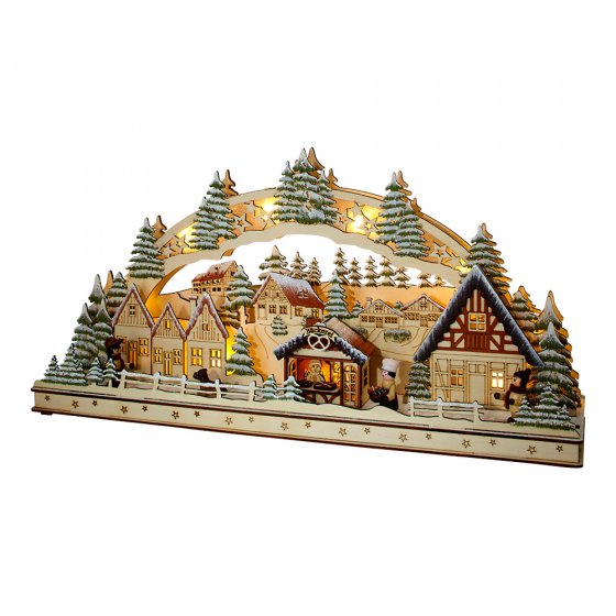 LED-Schwibbogen "Bäckerei" 