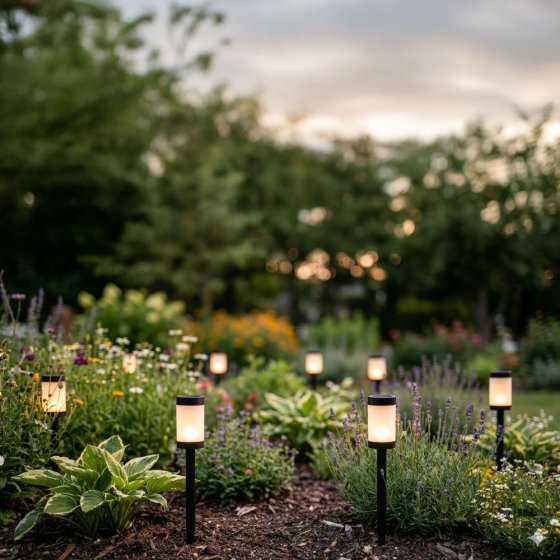 Lampes solaires à flamme 