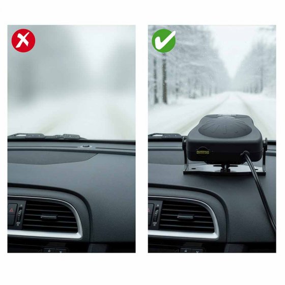 Ventilateur compact 12 V pour véhicule 