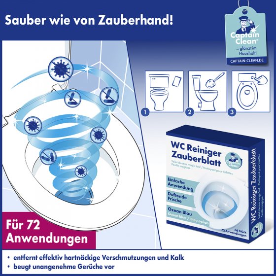 WC-Reiniger Zauberblatt 