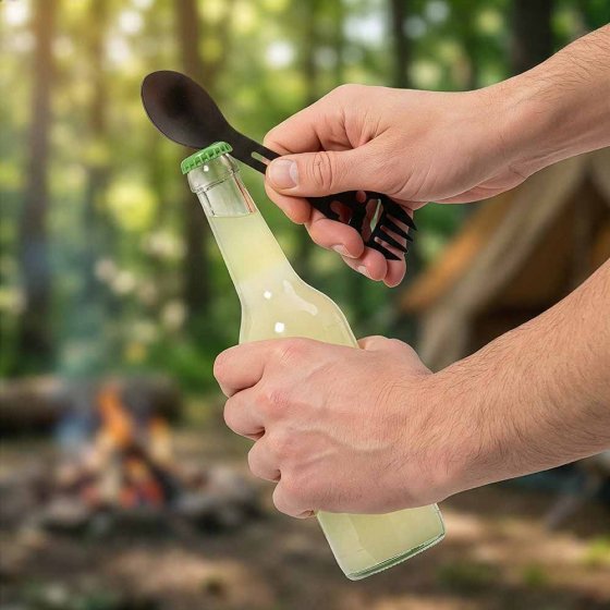 9 in 1 Campingbesteck und Multiwerkzeug 