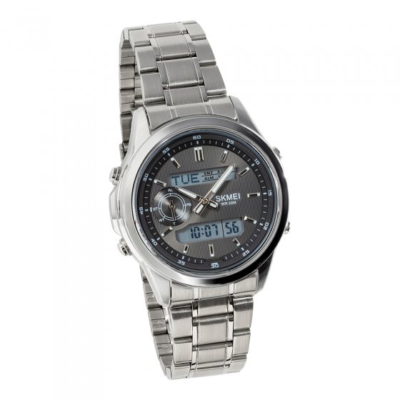 Multifunktions-Chronograph Silber