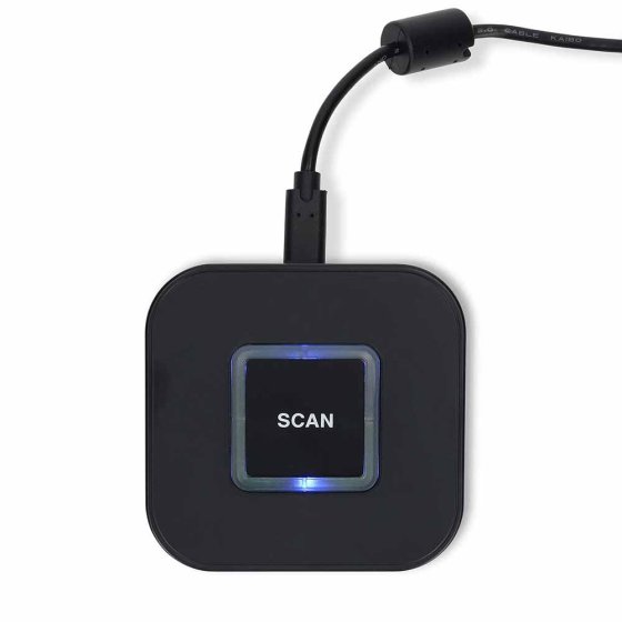 Scanner à insertion unique pour diapositives et négatifs 