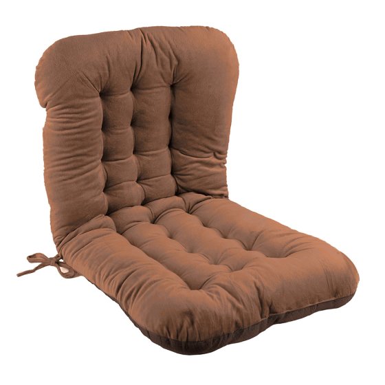 Coussin d'assise confort, marron 