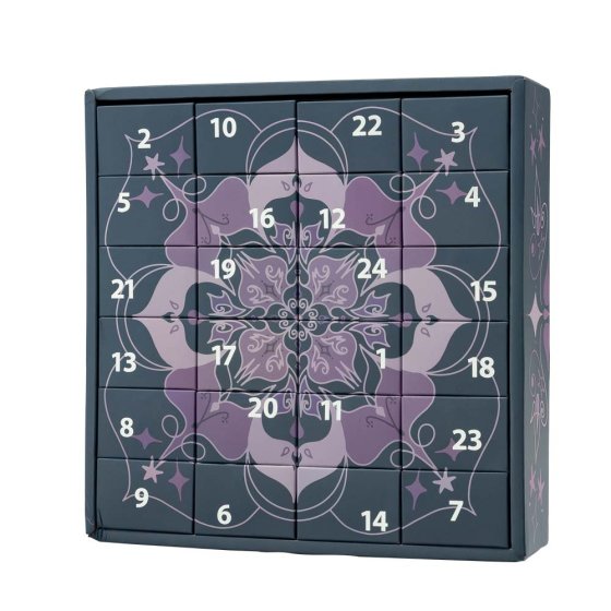 Adventskalender Mini-Duftkerzen 