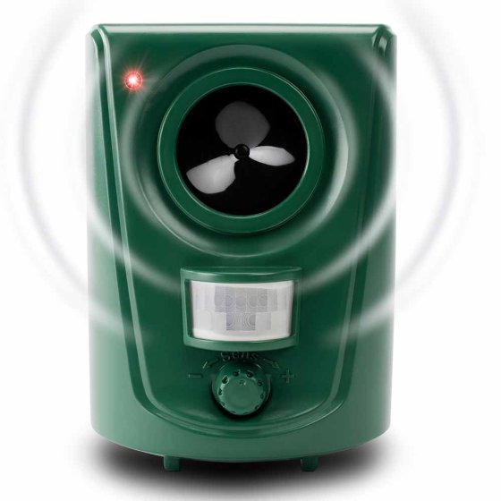 Batteriebetriebene Katzen- und Hundeabwehr 